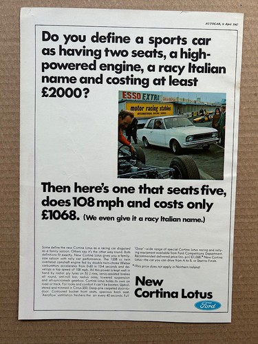 Ford lotus cortina - lotus,