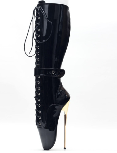 Stiletto ballet boots - , knee