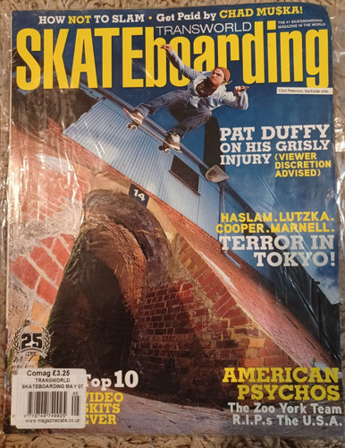 Transworld skateboarding may - transworld,