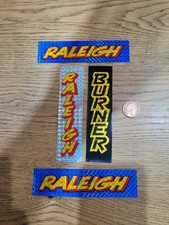 Raleigh Burner Old School Bmx Stickers Decals Retro 80s