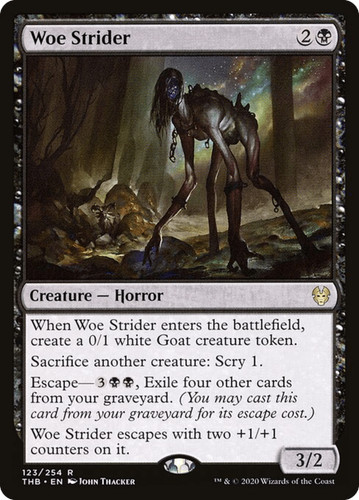 Woe strider thb 123 - woe, foil