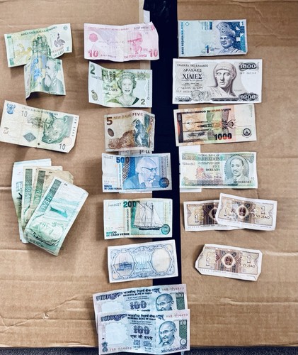 World banknote collection job - world,