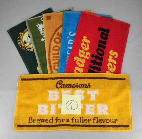 Vintage pub bar towels - bar,