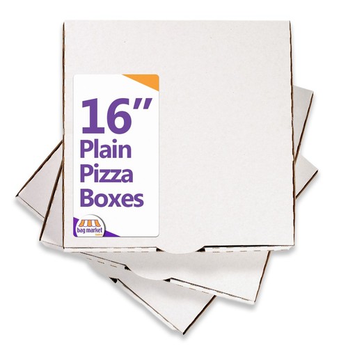Inch plain white pizza - inch,