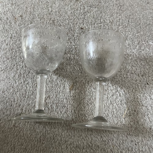 Antique edwardian etched - edwardian,