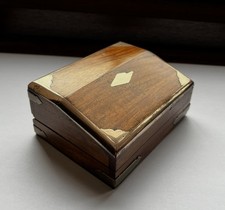Antique Walnut Writing Slope
