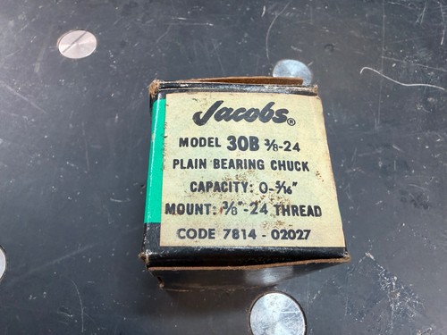 Jacobs 30b 24 plain - 3/4-24,