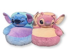 Disney Stitch & Angel Kids Plush Armchair Set – Soft Seats for Children