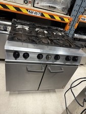 Falcon 6-Burner Dominator Plus Commercial Cooker Oven Range Natural Gas