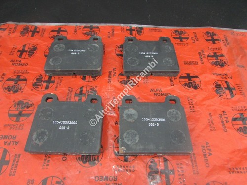 Front brake pads - front, 20011