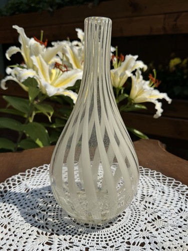 Vintage hand blown filigrana - hand,