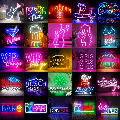 Large led neon signs lights - large,