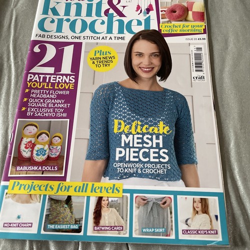 Knitting and crochet - and,