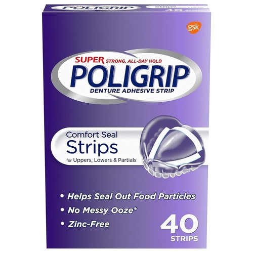 Poligrip comfort seal strips - comfort,