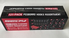 121- Piece Peg Board Hooks