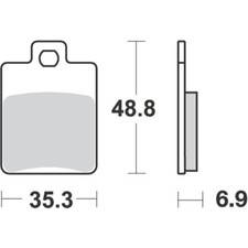 SIP BRAKE PADS LUCAS S14