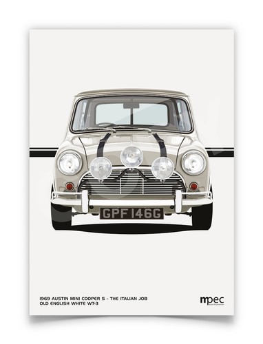 The italian job white 1969 - italian,