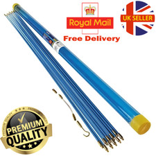 CABLE ACCESS KIT KITS 10 X 1 M ELECTRICIANS PULLER RODS WIRES WIRE PUSH ROD BN