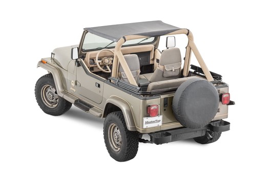 Bimini summer soft top - top,, black