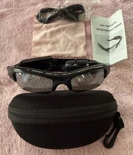 3 in 1 Digital  Cycling Eyewear UV400 Cycling Sunglasses Men HD Glasses 