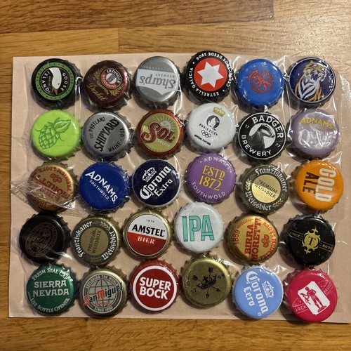 Beer bottle tops - beer, crimp