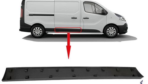 Side trim right - side,