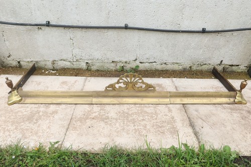 Antique art nouveau brass - antique,