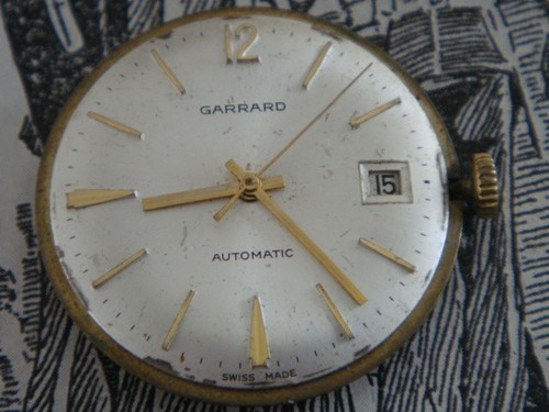 Vintage garrard eta cal 2472 - vintage,