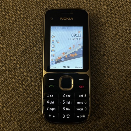 Nokia black mobile - c2-01, phone