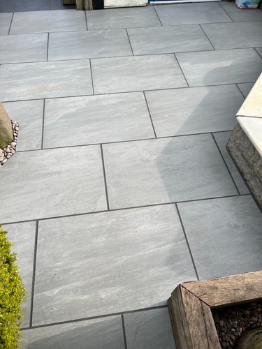Porcelain paving patio - paving,