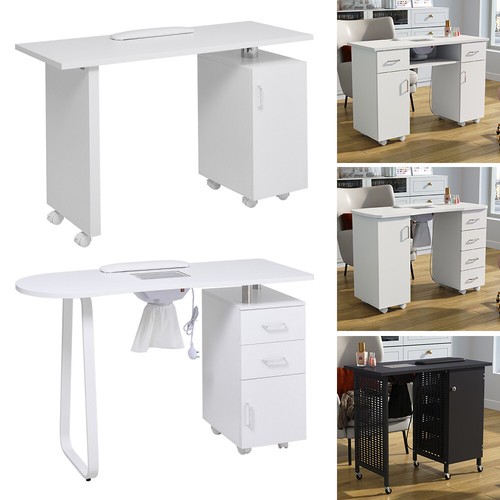 Wood manicure technician - wood, table