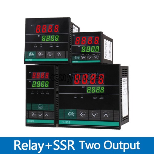 Dual output ssr and - and, lcd