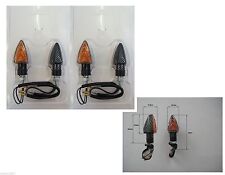 4 CARBON ARROWS SHORT LAMP APPROVED for SCORPA T Ride 250 F - T Ride 290