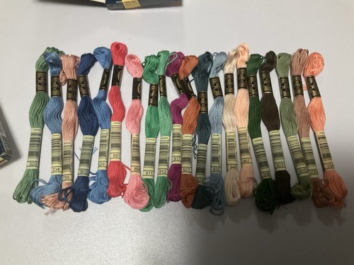 Dmc threads skeins - 20,