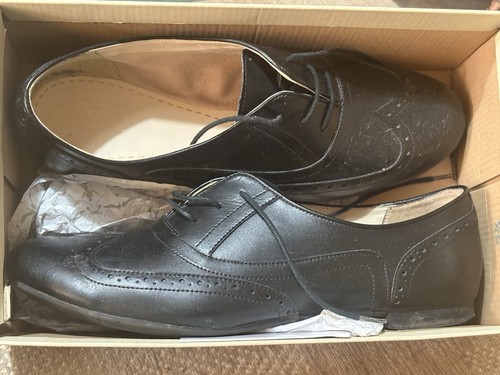 Ladies lace leather shoes - ladies,