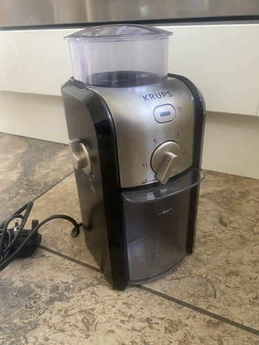 Krups gvx2 burr coffee - krups, bean