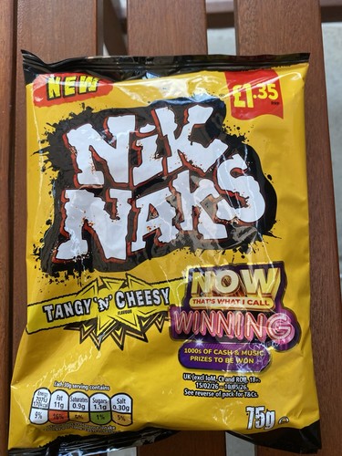 Nik naks tangy - cheesy, snack
