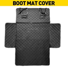 Black/Grey For Nissan Qashqai & +2 Heavy Duty Car Boot Trunk Liner Dog Mat Cover