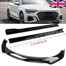 Glossy Front Bumper Lip