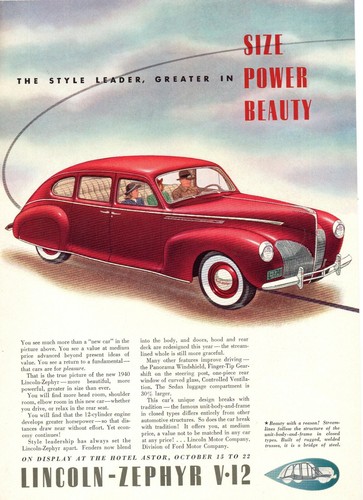 1940 original colour advert - original,