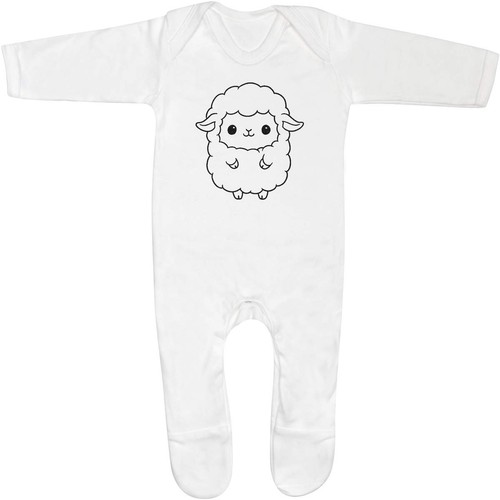 Cute little sheep baby - little,