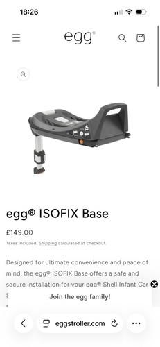 Egg isofix base - egg,
