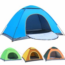Pop Up Tent Automatic 2 Man Person Family Tent Camping Festival Outdoor Shelter