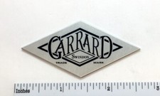 Garrard Swindon Badge Logo for Turntable Base Plinth - Custom Made Aluminum