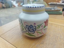 Poole Potter Handpainted Lamp