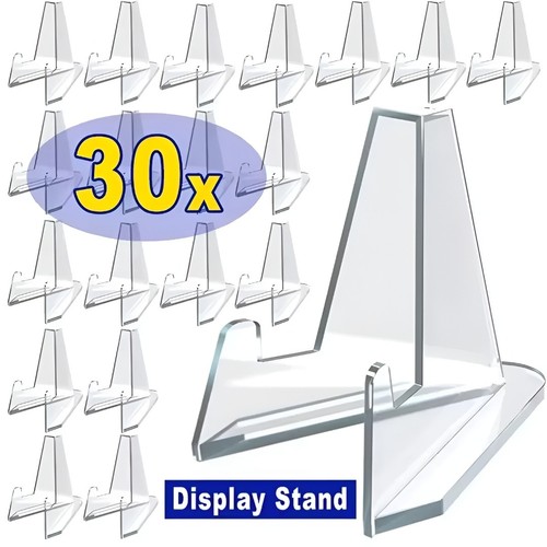 Clear acrylic display easel - display,