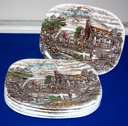Vintage set wood sons - set,