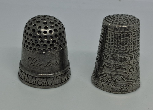 Pair vintage silver - of,