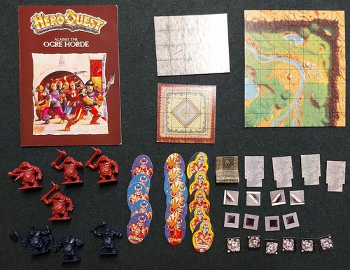 Heroquest against the ogre - against,