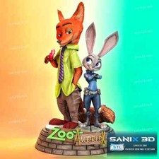 ZOOTOPIA Diorama  - 3D Printed